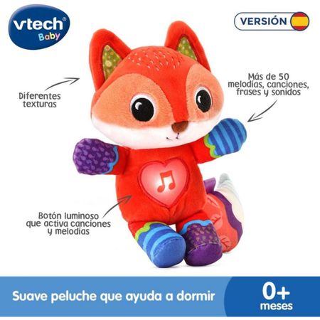 Peluche Vtech Zorro Musical Con Luces Y Sonidos