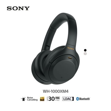 Sony Audífonos Bluetooth WH-1000XM4 Noise Cancelling Negro