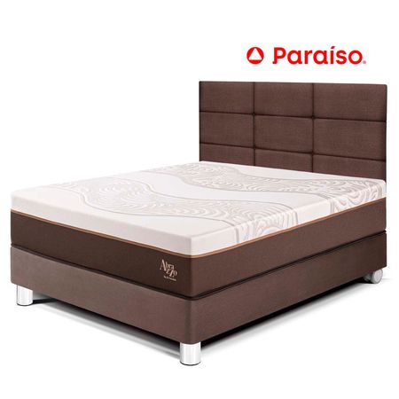 Dormitorio Royal Abrazzo 1.5 Plazas Cabecera Blocks Chocolate