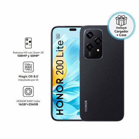 Celular Honor 200 Lite 8GB RAM 256GB 6.7