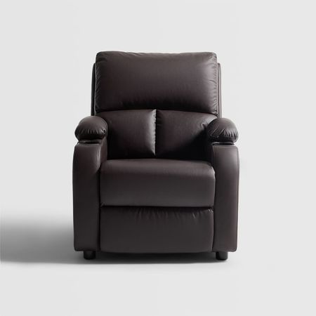 Sillón Reclinable Bremen 1C Marrón Pu