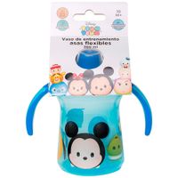 Vaso de Entrenamiento con Asas Flexibles TSUM TSUM Micky Bebé 380ml