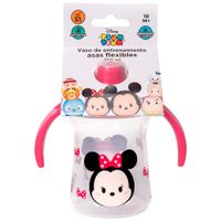 Vaso de Entrenamiento con Asas Flexibles TSUM TSUM Minie Bebé 380ml