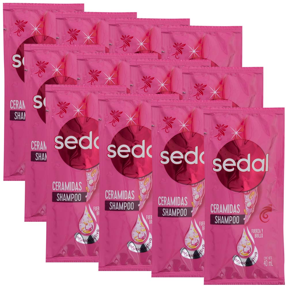 Shampoo SEDAL Ceramidas Tira 6 Sachets 40ml c/u