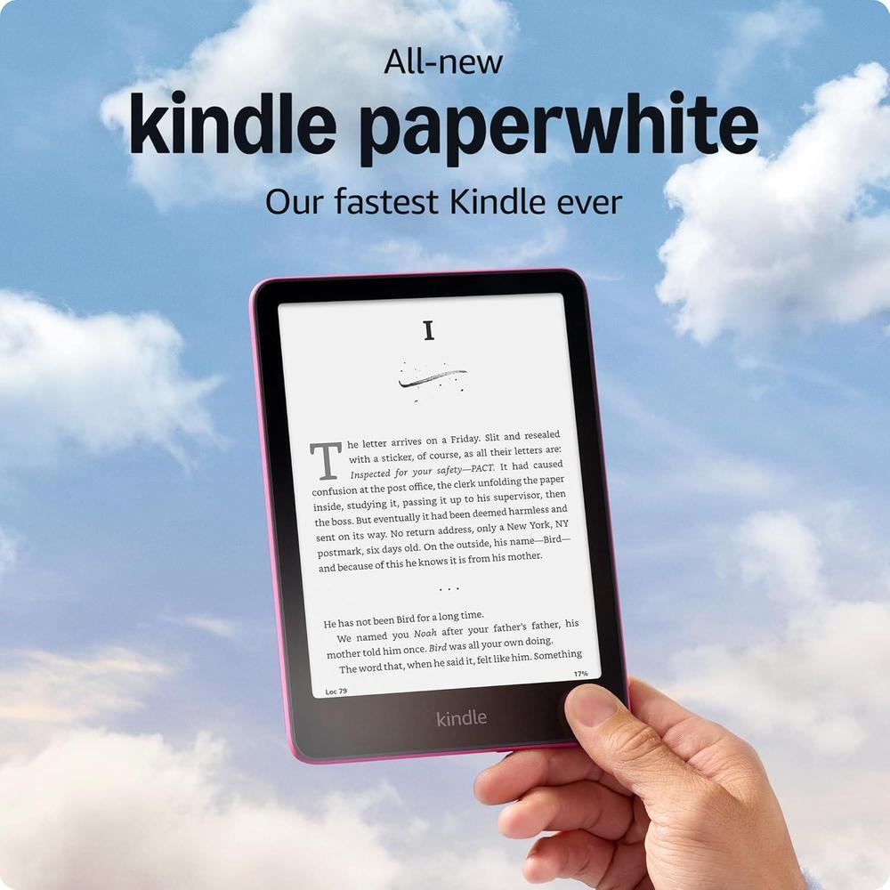 E-reader Amazon Kindle Paperwhite 12ª Gen 16GB Frambuesa