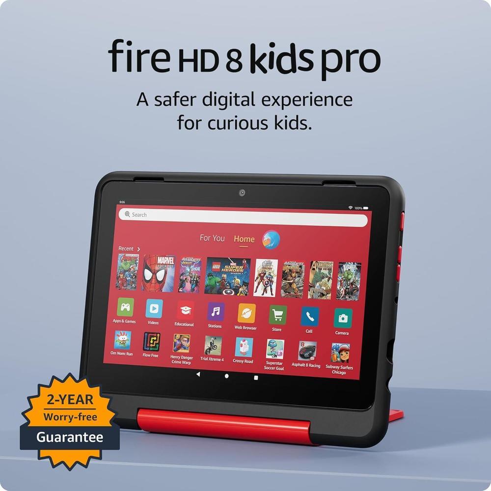 Tablet Amazon Fire HD 8 Kids Pro 32GB Marvel Avengers