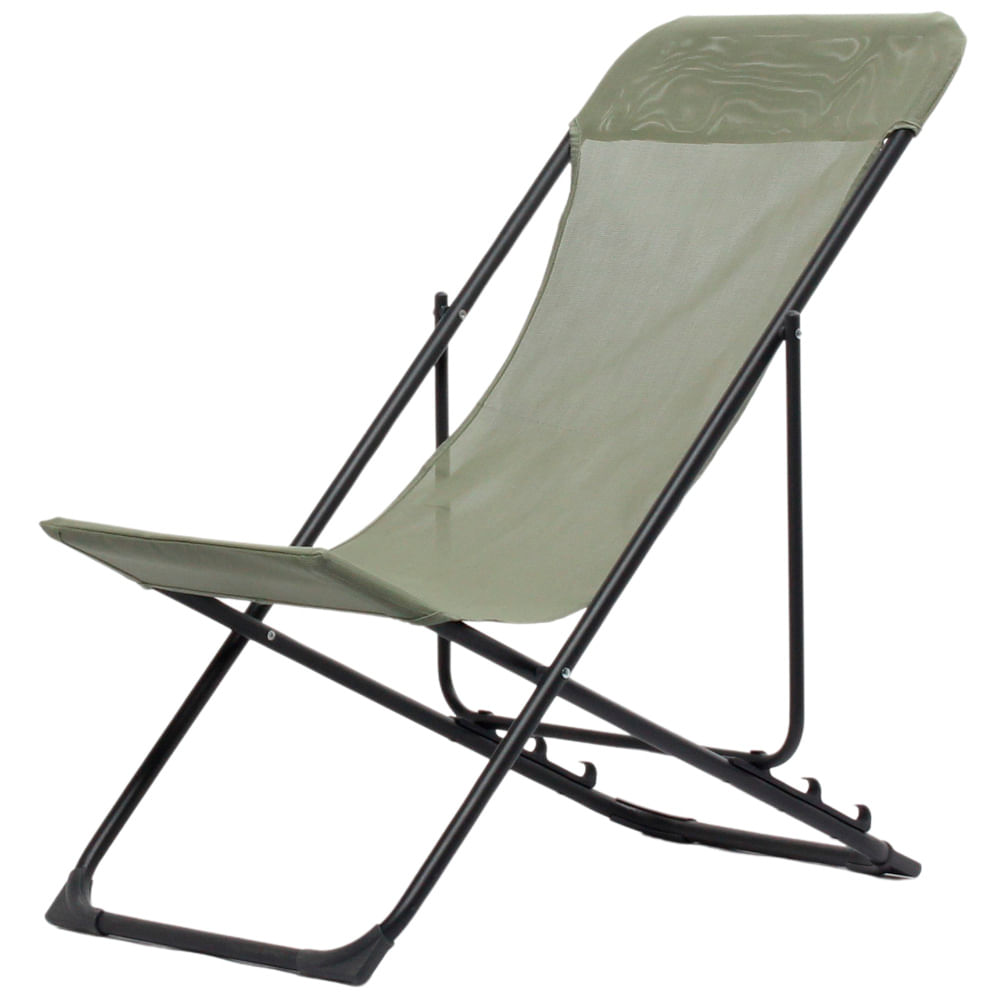 Silla de Playa VIVA HOME Plegable 3 Posiciones Surtido (Modelos Aleatorios)