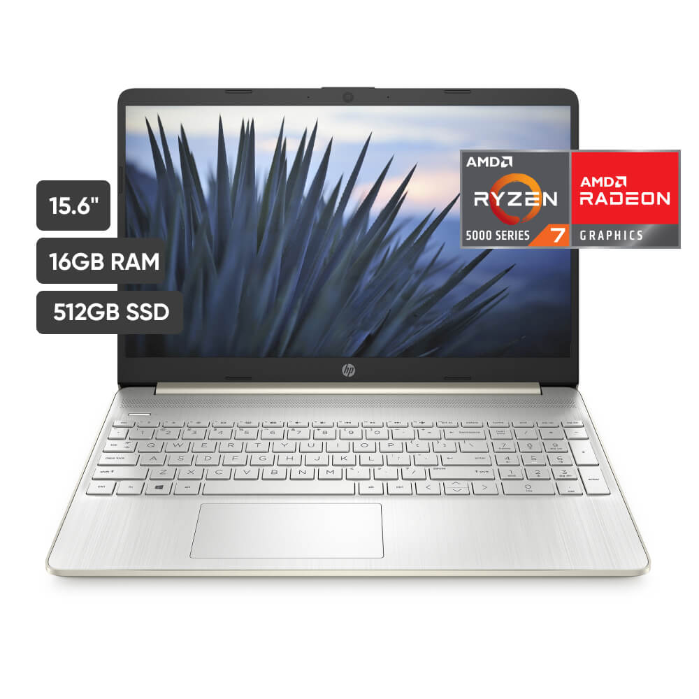 Laptop HP 15-EF2500LA 15.6"" AMD Ryzen 7 5700U 16GB 512GB SSD