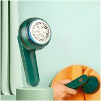Antipilling Removedor Inalámbrico Para Ropa Verde