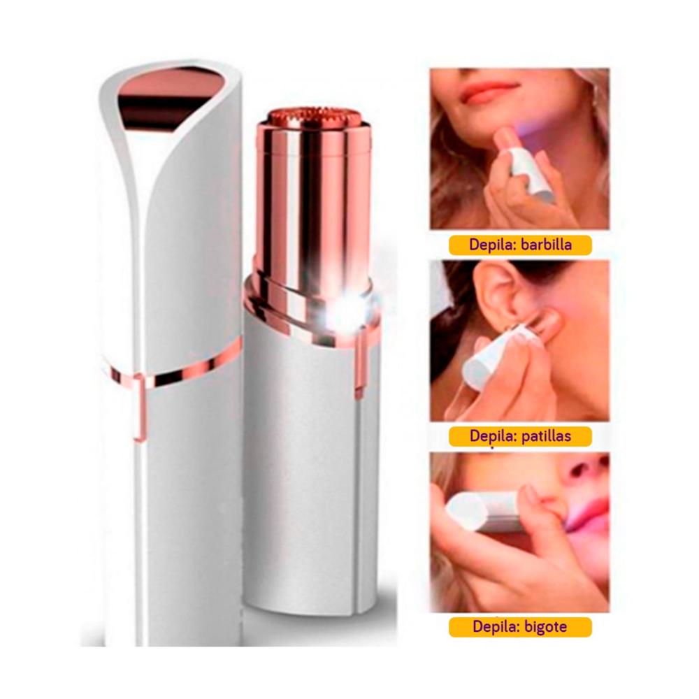 DEPILADOR DE ROSTRO- RECARGABLE -MUJER