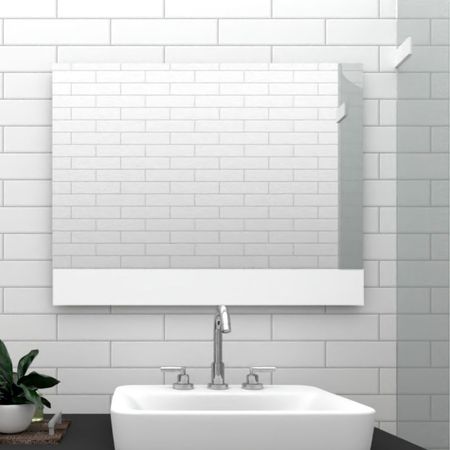 Espejo de Baño Palermo Rectangular 90x70cm Tuhome