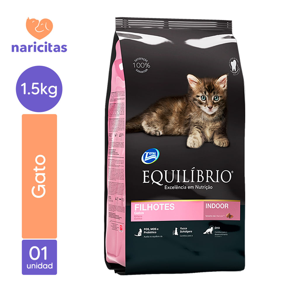 Alimento Para Gatos Equilibrio Cachorro De 1.5 Kg