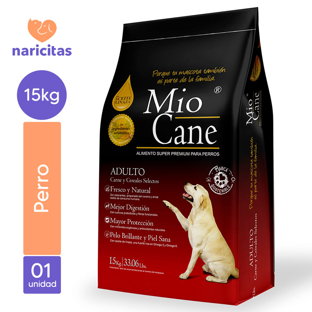 Alimento para Perros Mio Cane Super Premium Adulto 15kg