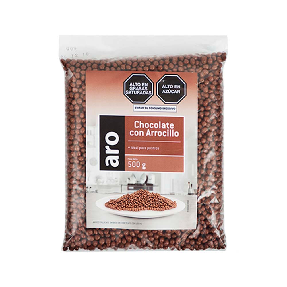 Chocolate ARO Con Arrocillo Paquete 500g