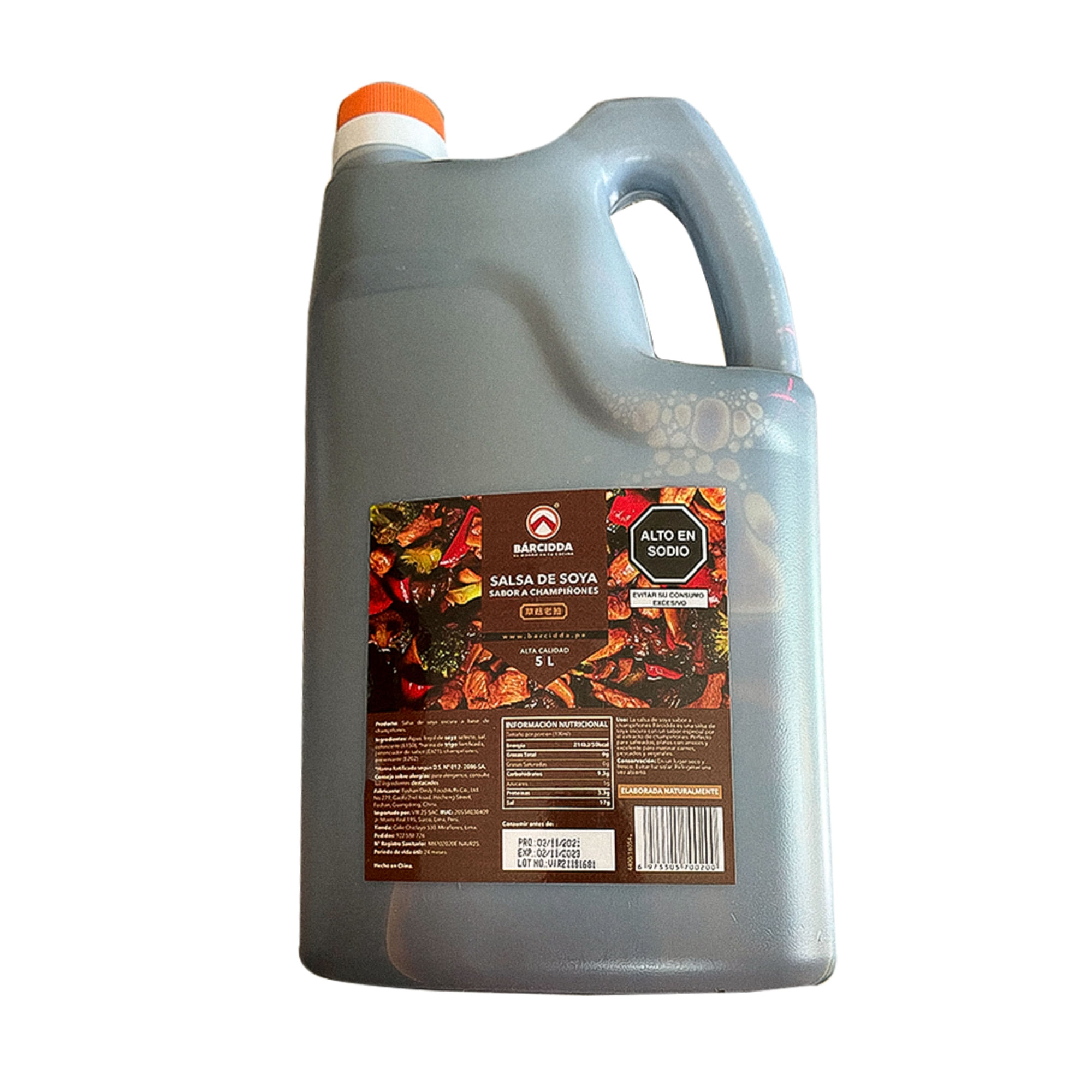 Salsa de Soya Champi BARCIDDA Galonera 5L