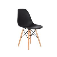 Silla De Comedor Diseño Eames Negro Ofideas