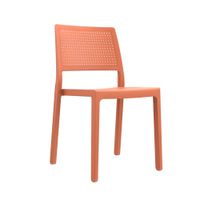 Silla De Comedor Diseño Emi Color Terracota Ofideas