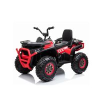 Cuatrimoto a Bateria con Control 12V 4x4 24G USB Rojo