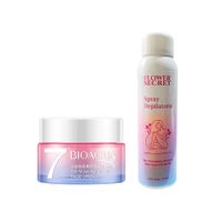 Crema Aclaradora V7 Bioaqua + Spray Depilatorio Flower Secret