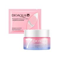Crema Aclaradora V7 Bioaqua + Mascarilla para Ojos Bioaqua