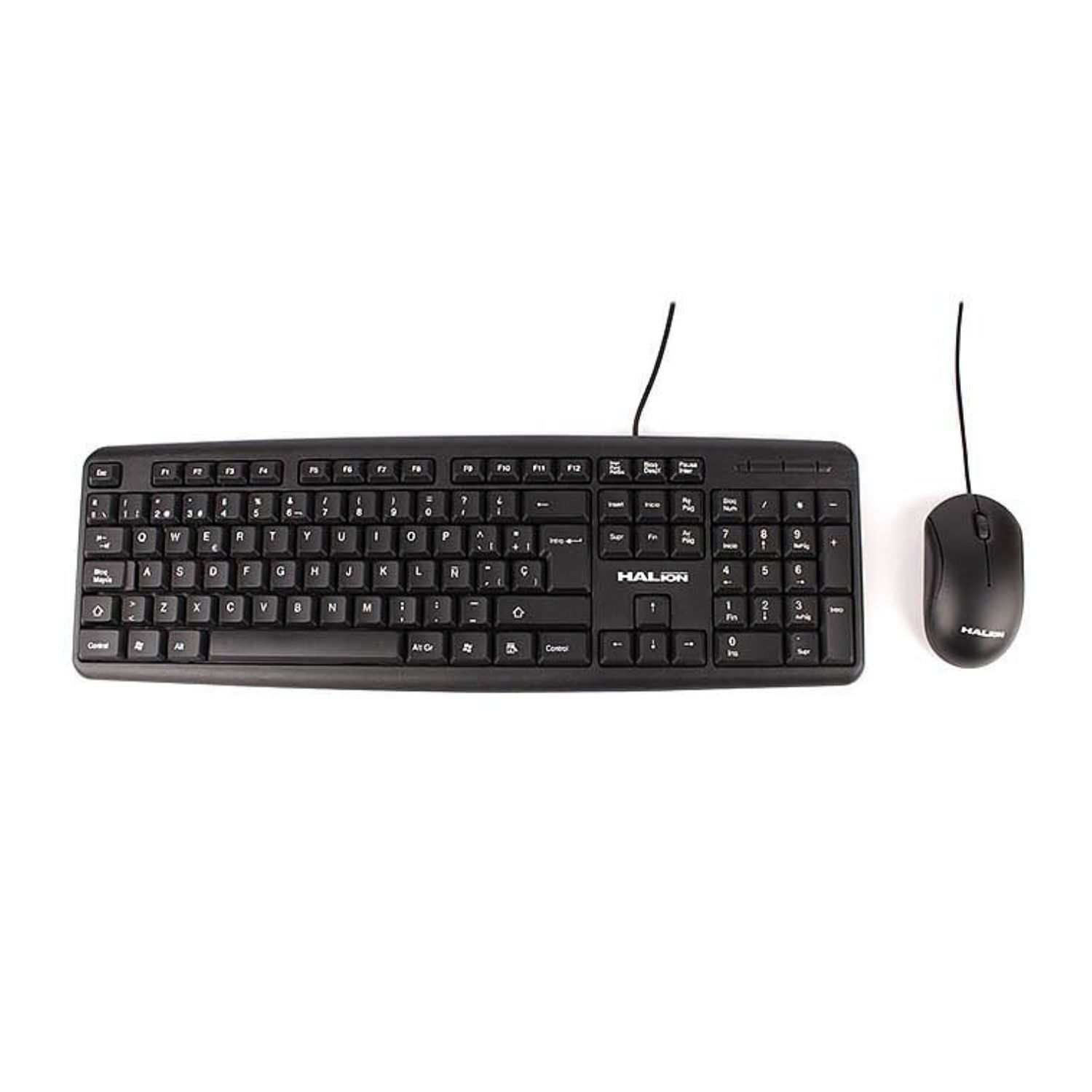 Kit Teclado y Mouse Usb Ha-K420c Halion