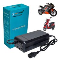 Cargador Para Moto Eléctrica 72V 30Ah con Batería Plomo Acido
