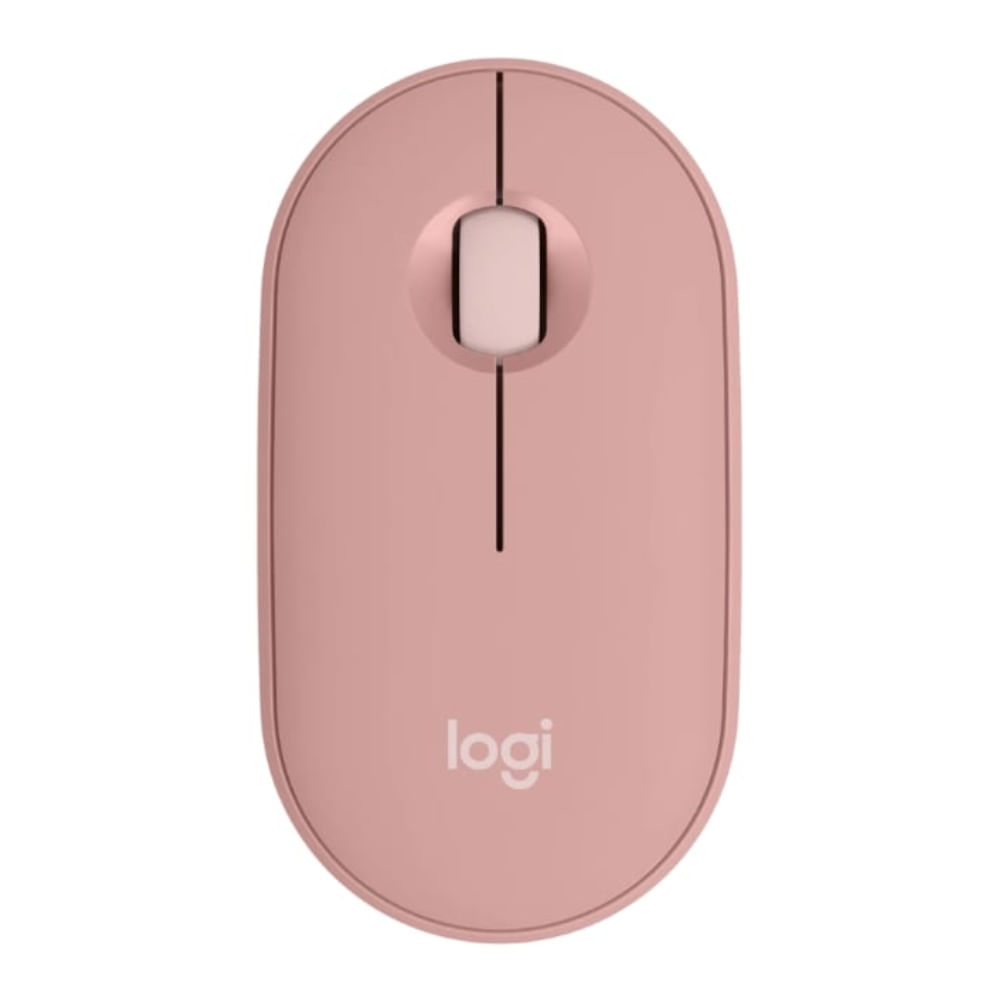 Mouse Logitech M350S Bluetooth 4000 DPI Silent Touch Color Rosa