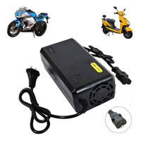 Cargador 72V 45Ah Para Moto Eléctrica con Batería Plomo Acido