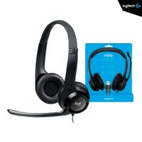 Auriculares C/MICRÓFONO LOGITECH H390 / Conexión USB, BLACK - Con Cancelación de Ruido