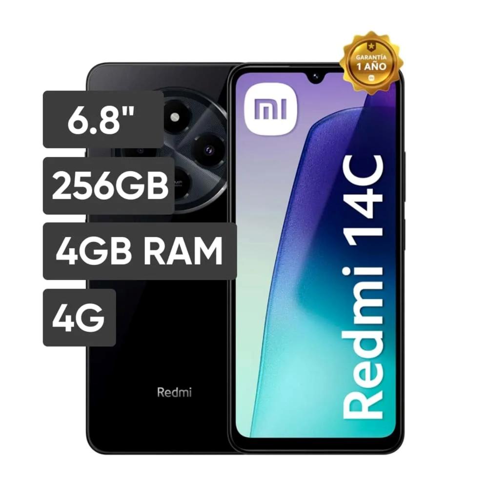 Smartphone XIAOMI Redmi 14C 6.8"" 4GB 256GB 50MP Midnight