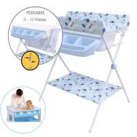 Bañera Cambiador Maxi EB830 Azul
