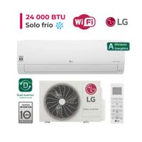 Aire Acondicionado LG Split De 24000 BTU Inverter Frío Solo con Wifi
