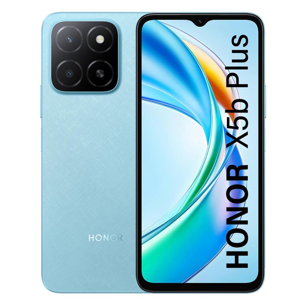 Celular HONOR X5b Plus 4GB+256GB Ocean Blue