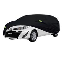 Cobertor Protector Exclusivo para TOYOTA YARIS HATCHBACK NEGRO – Protección contra Clima Extremo