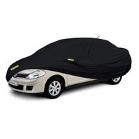 Cobertor Protector Exclusivo para NISSAN TIIDA SEDAN NEGRO-Protección Superior contra Clima Extremo