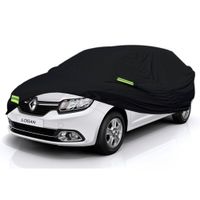 Cobertor Protector Exclusivo para RENAULT LOGAN SEDAN NEGRO-Protección Superior contra Clima Extremo