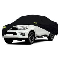 Cobertor Protector Exclusivo para TOYOTA HILUX HASTA 2016 NEGRO - Protección contra Clima Extremo