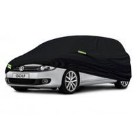 Cobertor Protector Exclusivo para VOLKSWAGEN GOLF HATCHBACK NEGRO - Protección contra Clima Extremo