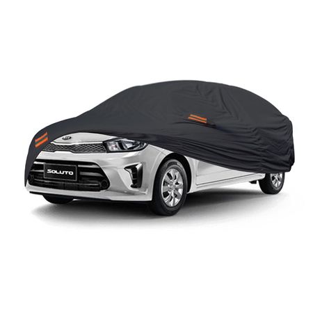 Cobertor Protector Exclusivo para KIA SOLUTO GRIS - Protección Superior contra Clima Extremo