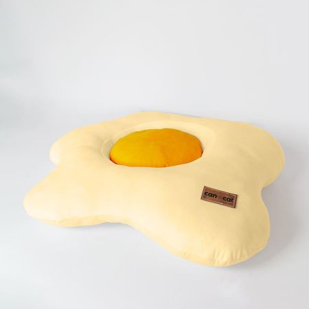 Cama Eggy Talla L Naranja y Amarillo