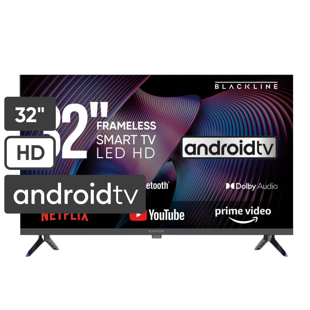 Televisor BLACKLINE LED 32"" HD Smart TV BL-TV32HEG5F4PE