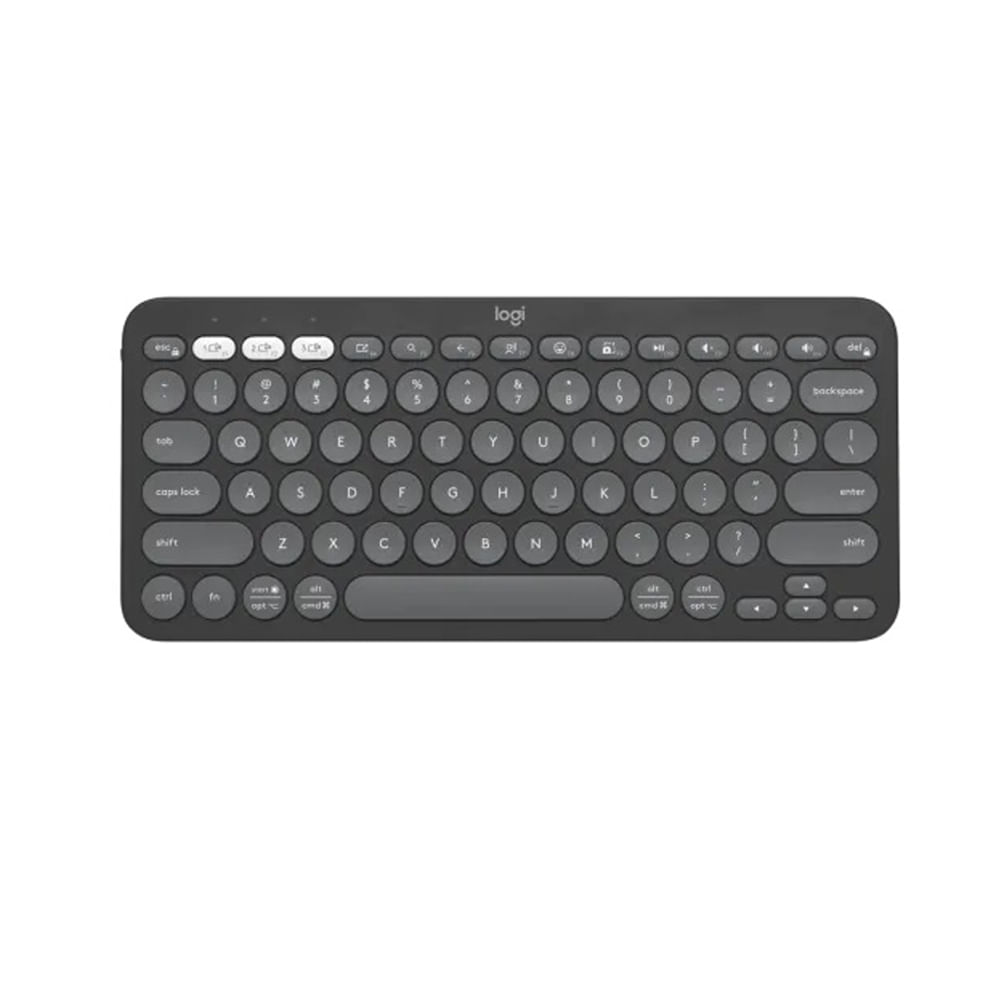 Teclado Logitech Pebble Keys 2 K380S Bluetooth Black