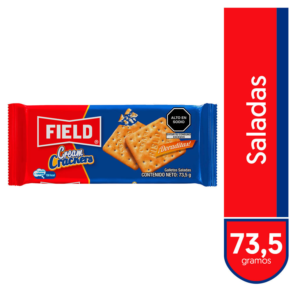 Galletas Saladas FIELD Cream Cracker Paquete 73,5g