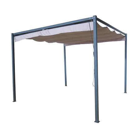 Pérgola Recta 300x300cm Beige