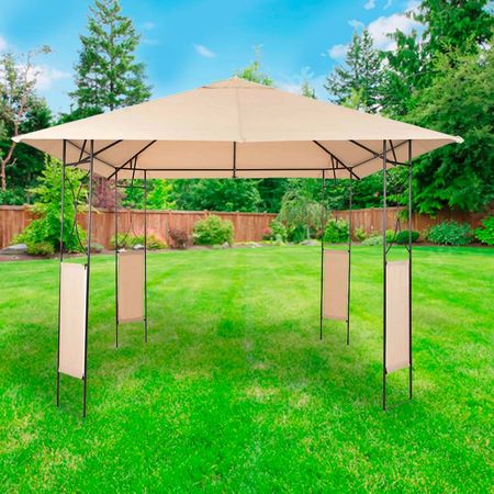 Pérgola con Paneles 300x300cm Orange