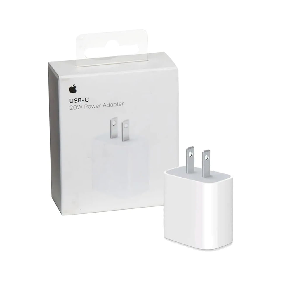 Cargador Apple iPhone Original Tipo C de 20W