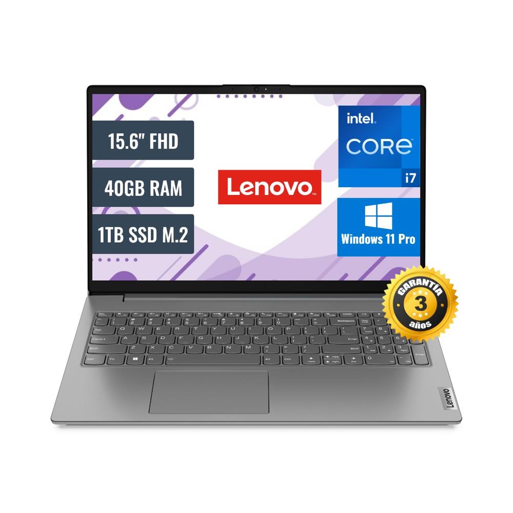 Laptop Lenovo V15 G4 83CC001LLM40G Intel Core i7 1355U 40GB RAM 1TB M.2 SSD 15.6 FHD Windows 11 Pro