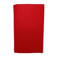 Funda Forro Para Lavadora Tapa Arriba de Tela Delgada de 16 hasta 22Kg Rojo