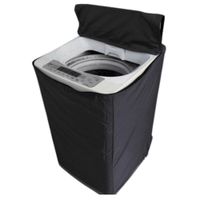 Funda Para Lavadoras Tela Gruesa 22kg Negro