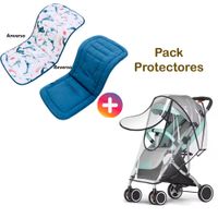 Protector de Coche para Bebé con Cobertor de Lluvia Smt 25